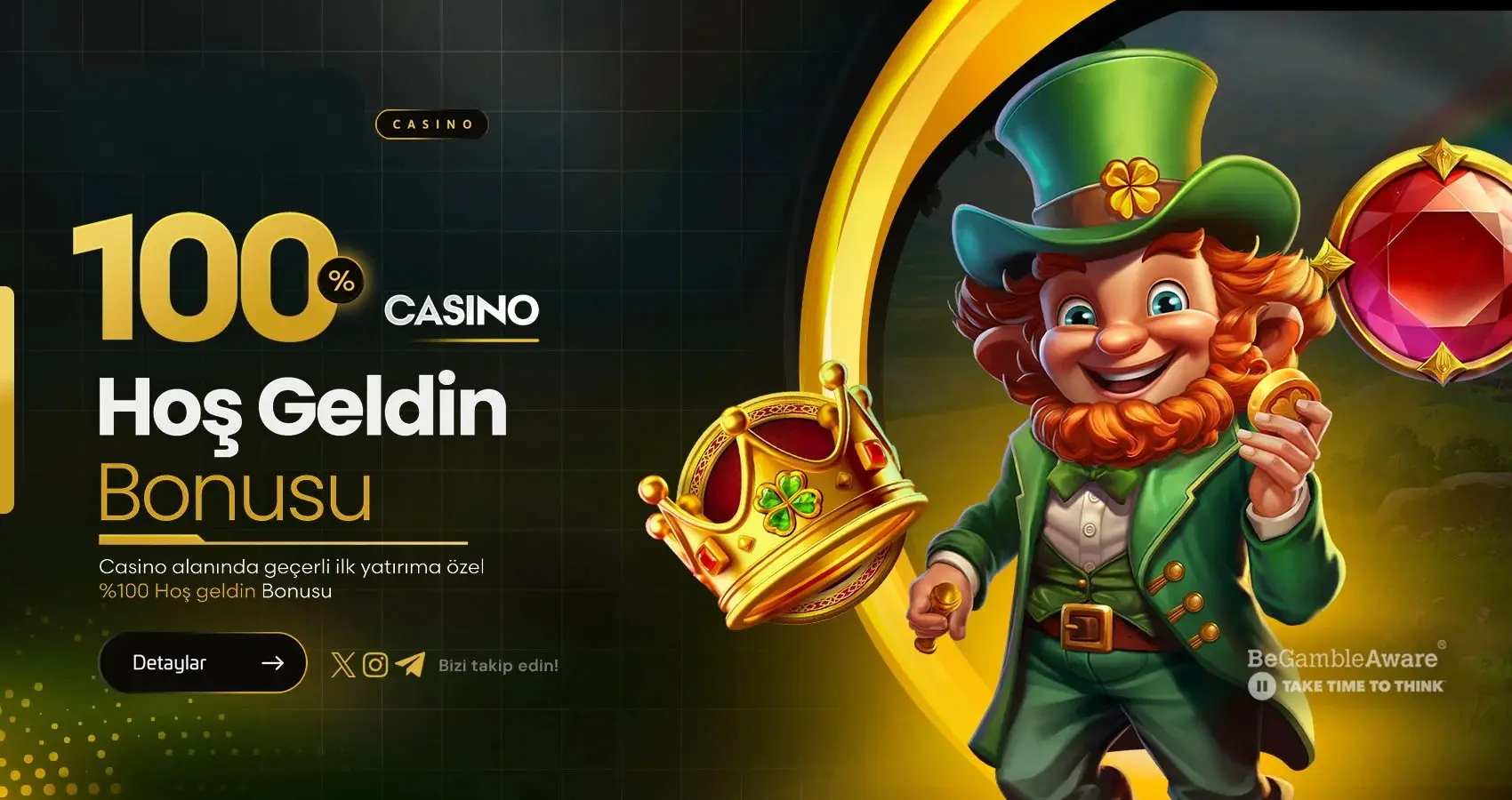 %100 Casino Hoşgeldin